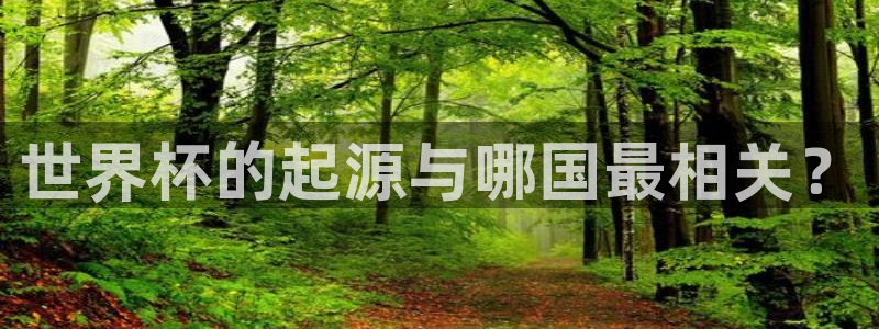 世界杯对阵图2026：世界杯的起源与哪国最相关？