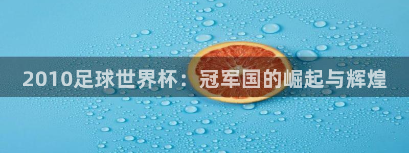 2026世界杯直播：2010足球世界杯：冠军国的崛起与辉煌